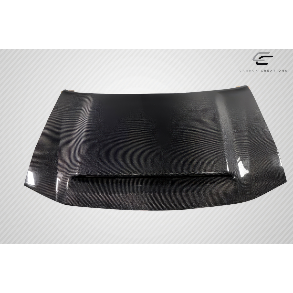 Modify your Dodge Charger 2006 with our Exterior/Hoods - Shown at a slight angle from above