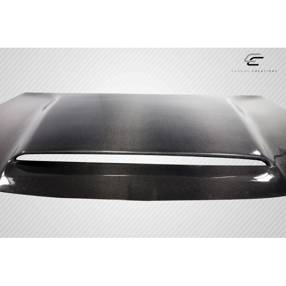 Modify your Dodge Charger 2015 with our Exterior/Hoods - The part is shown from a flat top angle