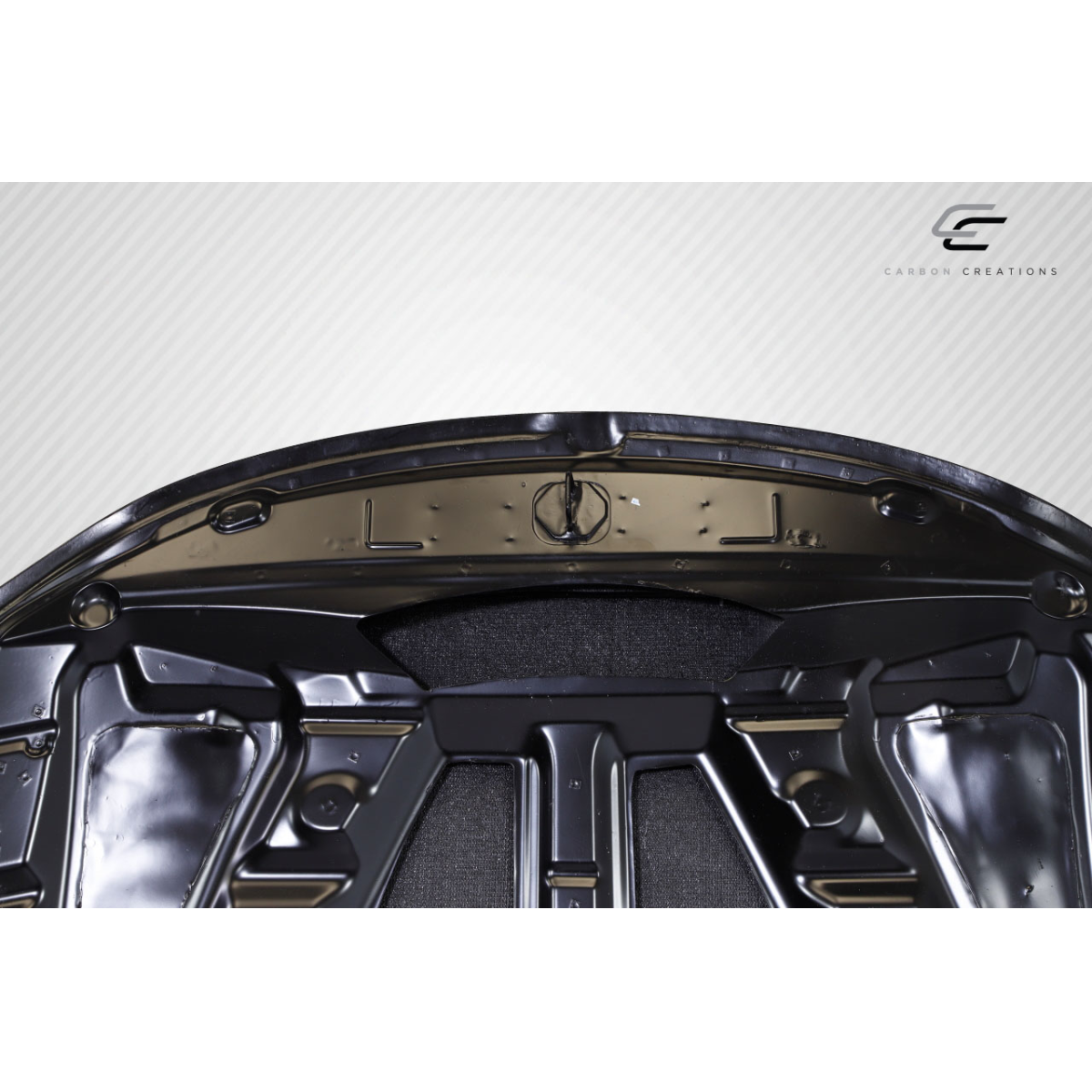 Modify your Dodge Charger 2015 with our Exterior/Hoods - Top down view of the hood part