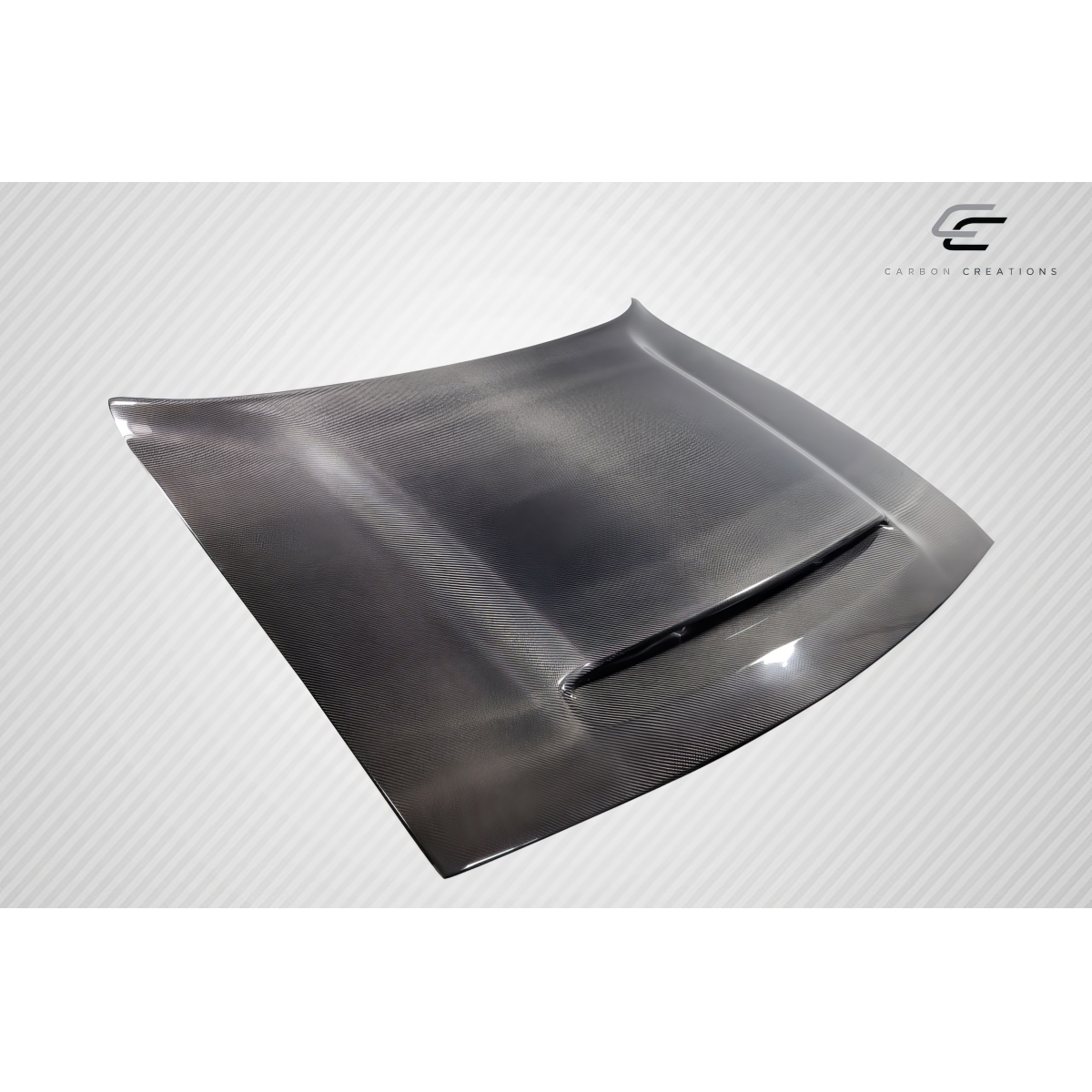 Modify your Dodge Challenger 2008 with our Exterior/Hoods - Image shows hood from a front angle