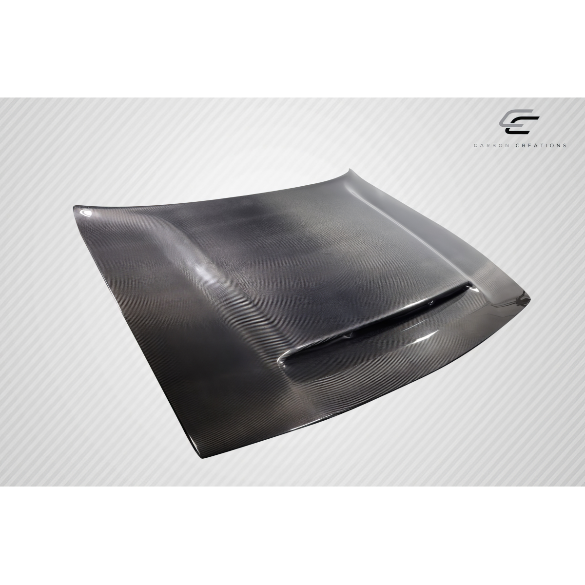 Modify your Dodge Challenger 2008 with our Exterior/Hoods - Part shown from an angle slightly above