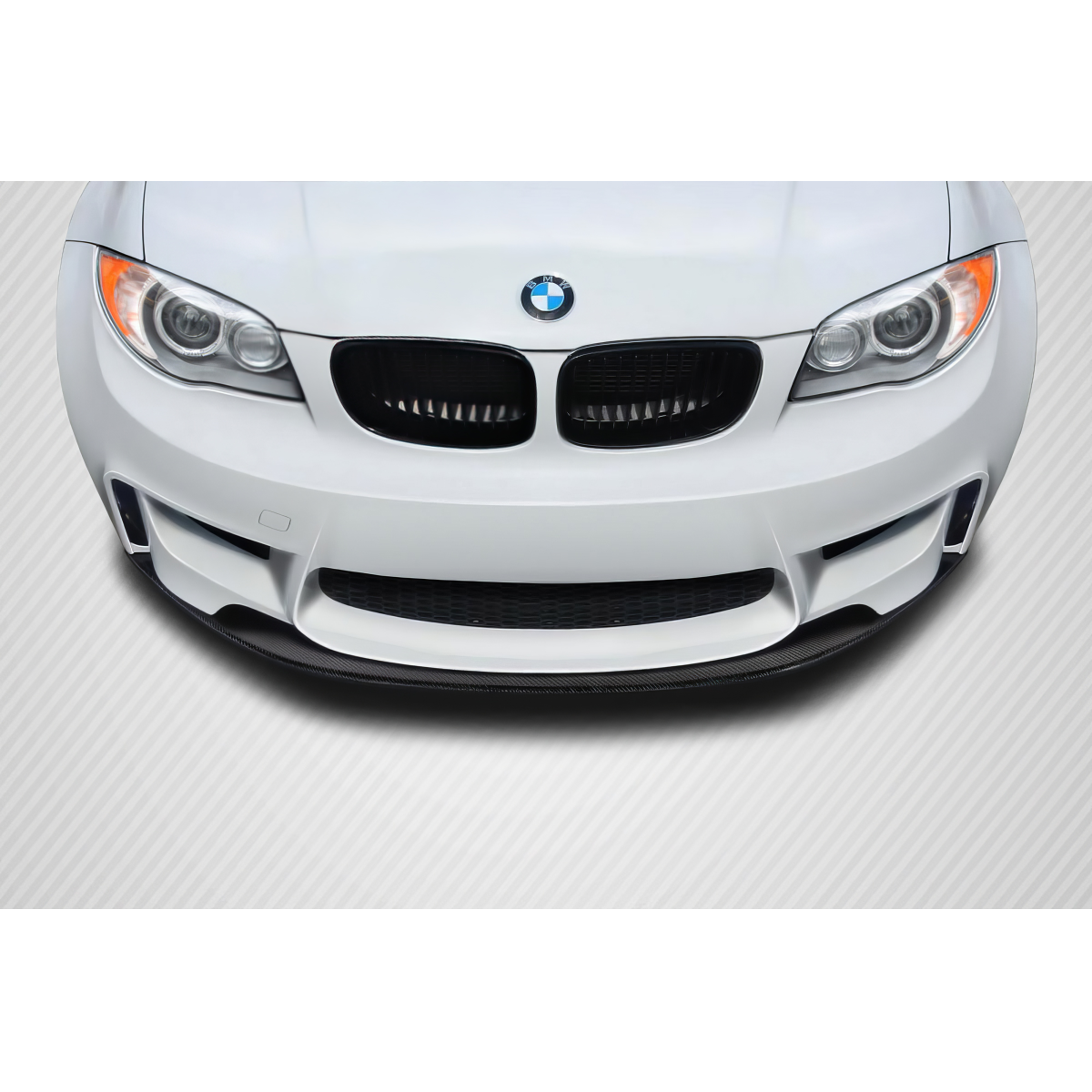 Modify your BMW 1-Series 2011 with our Exterior/Other Exterior - Front view of a BMW 1 Series at an elevated angle