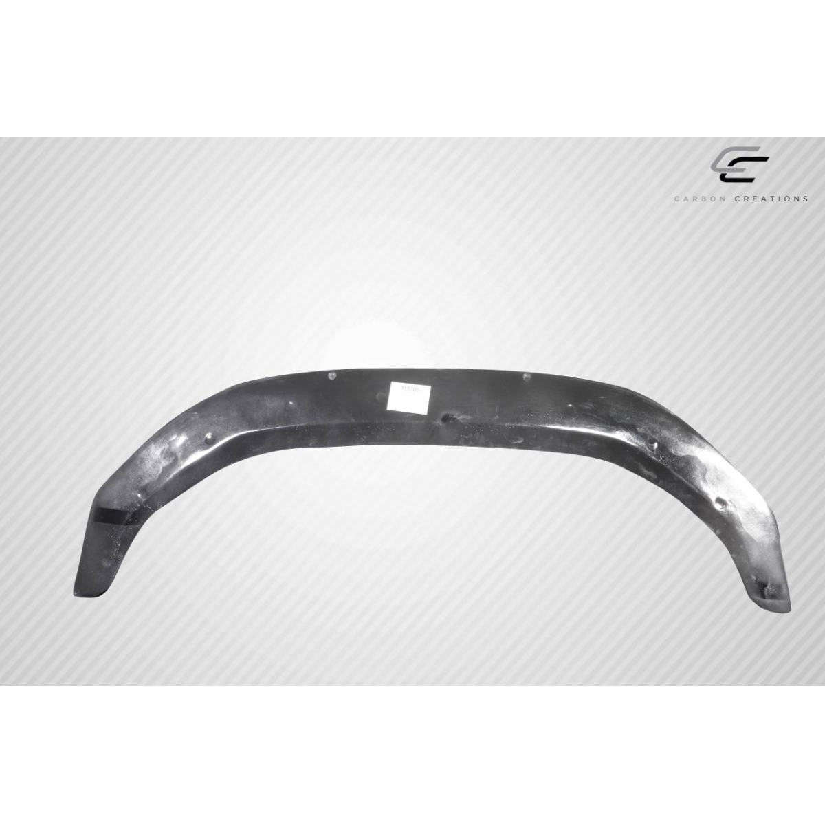 Modify your Volkswagen Golf 2015 with our Exterior/Front Bumpers or Lips - Front view of carbon fiber lip spoiler
