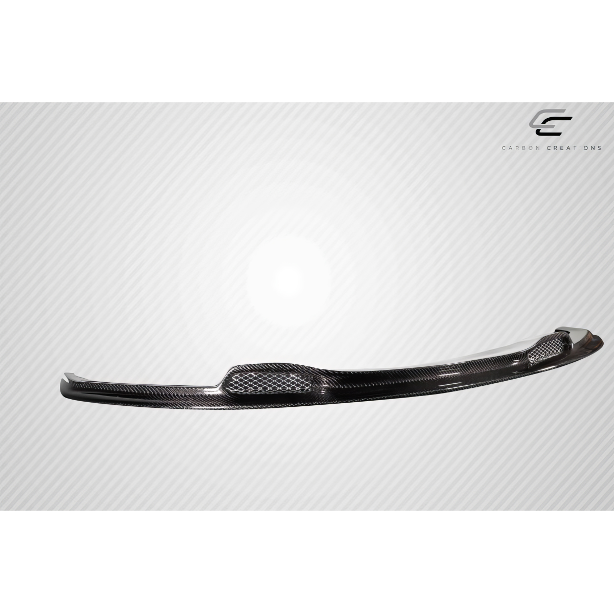 Modify your BMW 3-Series 2012 with our Exterior/Front Bumpers or Lips - Part is shown at a straight angle view