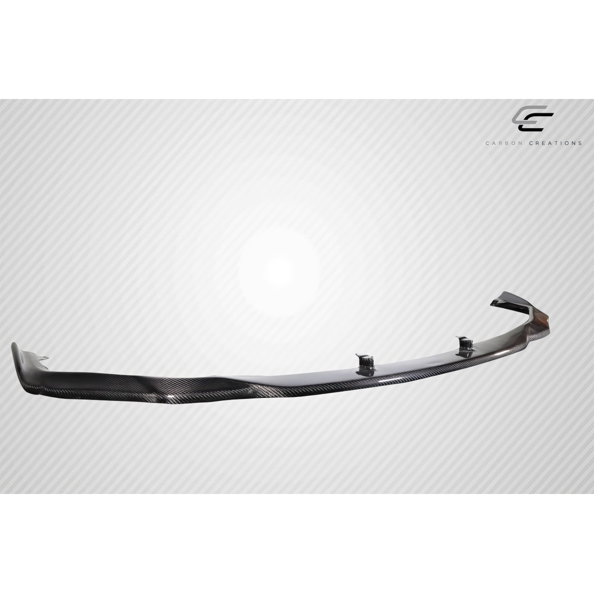 Modify your Lexus RC 2014 with our Exterior/Front Lips - Front view angle of carbon fiber lip spoiler