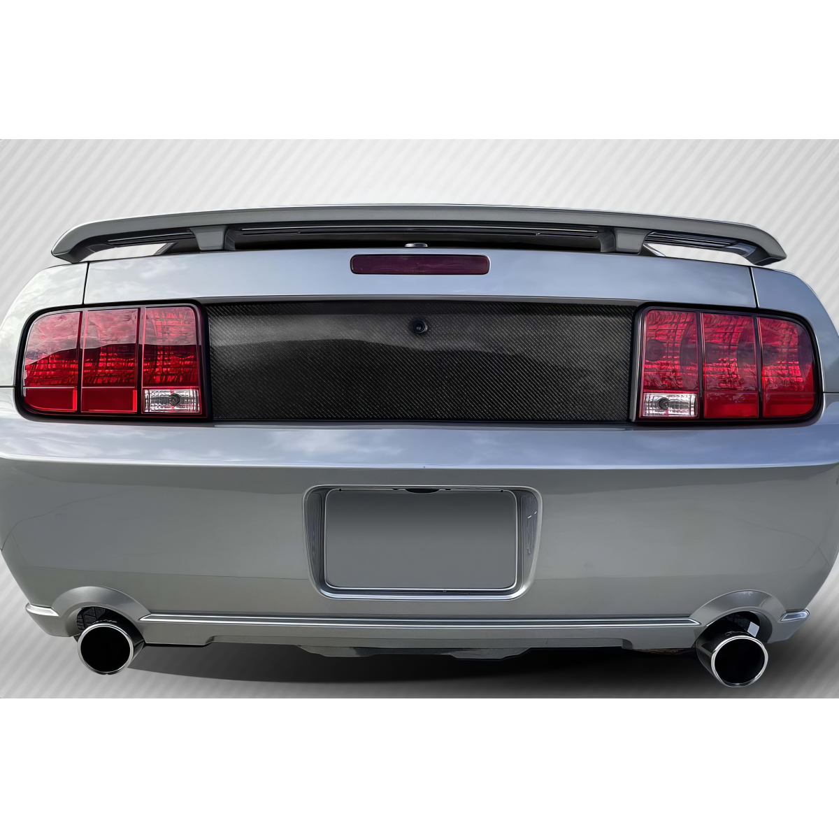 Modify your Ford Mustang 2005 with our Exterior/Trunks - Rear view showing trunk trim panel from slight angle