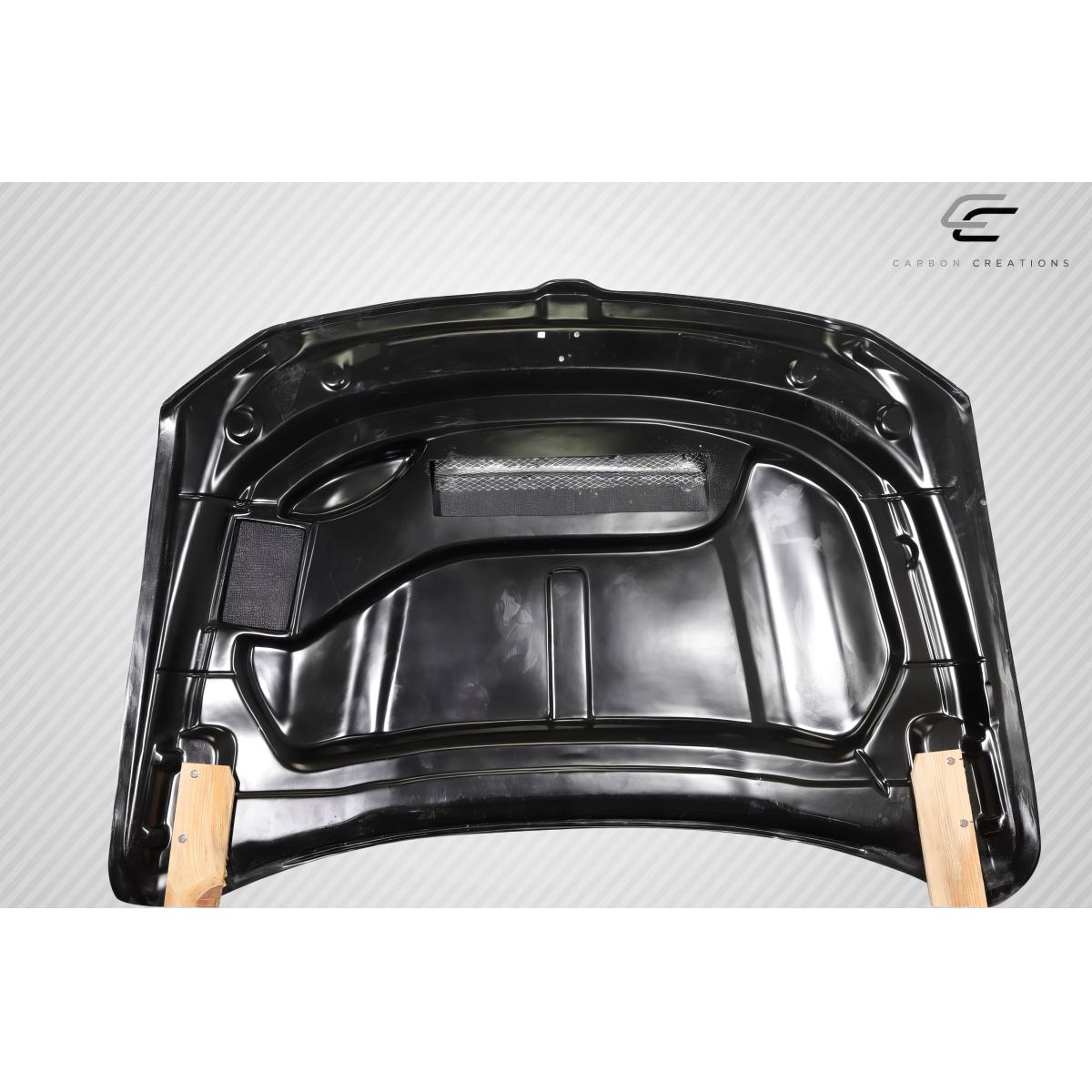 Modify your Dodge Ram 2019 with our Exterior/Hoods - Part shown from top down angle