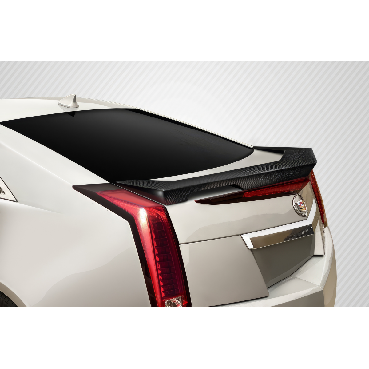 Modify your Cadillac CTS 2011 with our Exterior/Wings - View from above and slightly rearward angle