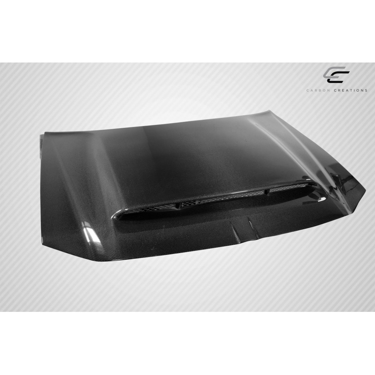 Modify your Dodge Magnum 2005 with our Exterior/Hoods - Viewed from a slight top down angle
