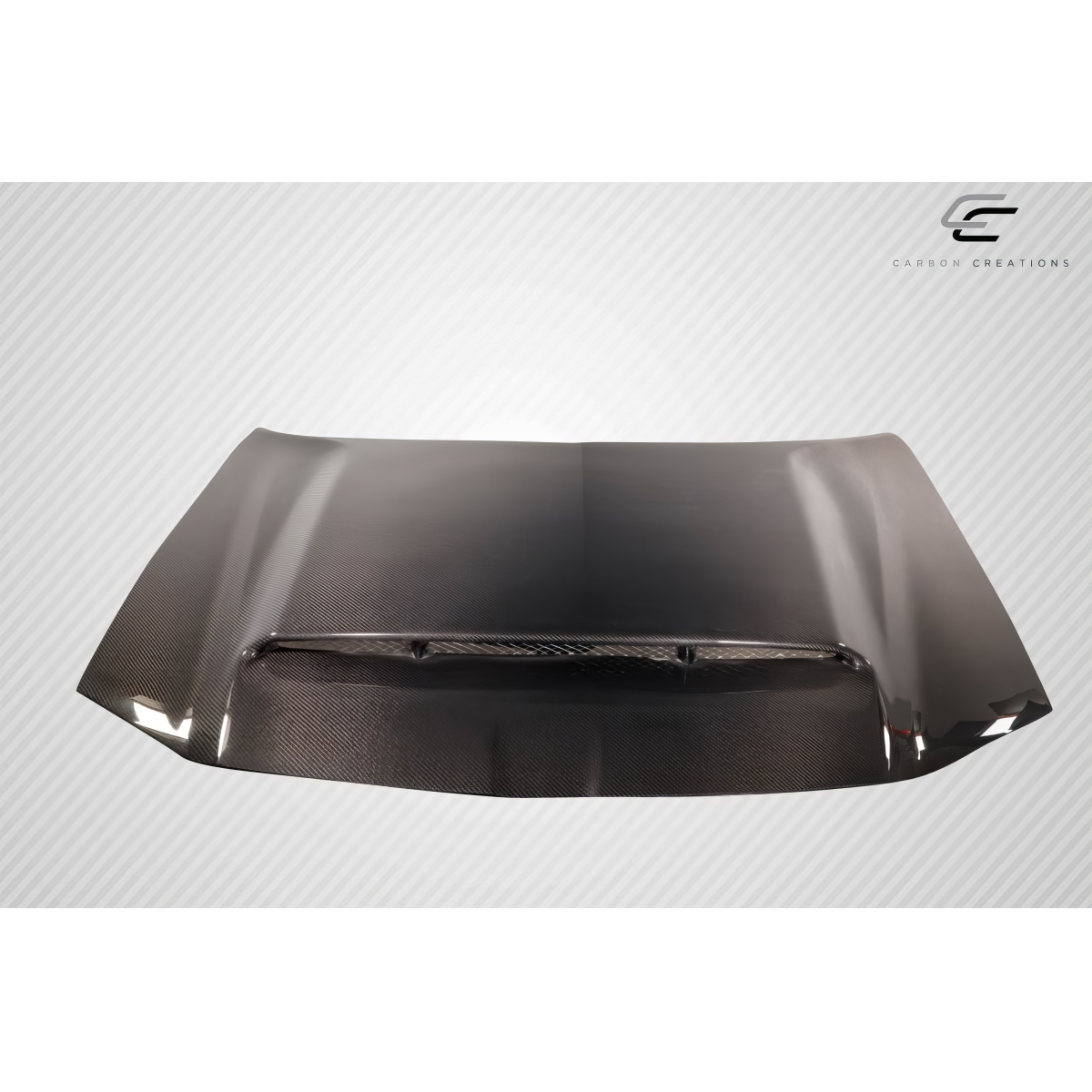 Modify your Chrysler 300 2011 with our Exterior/Hoods - Part is viewed from a top angle