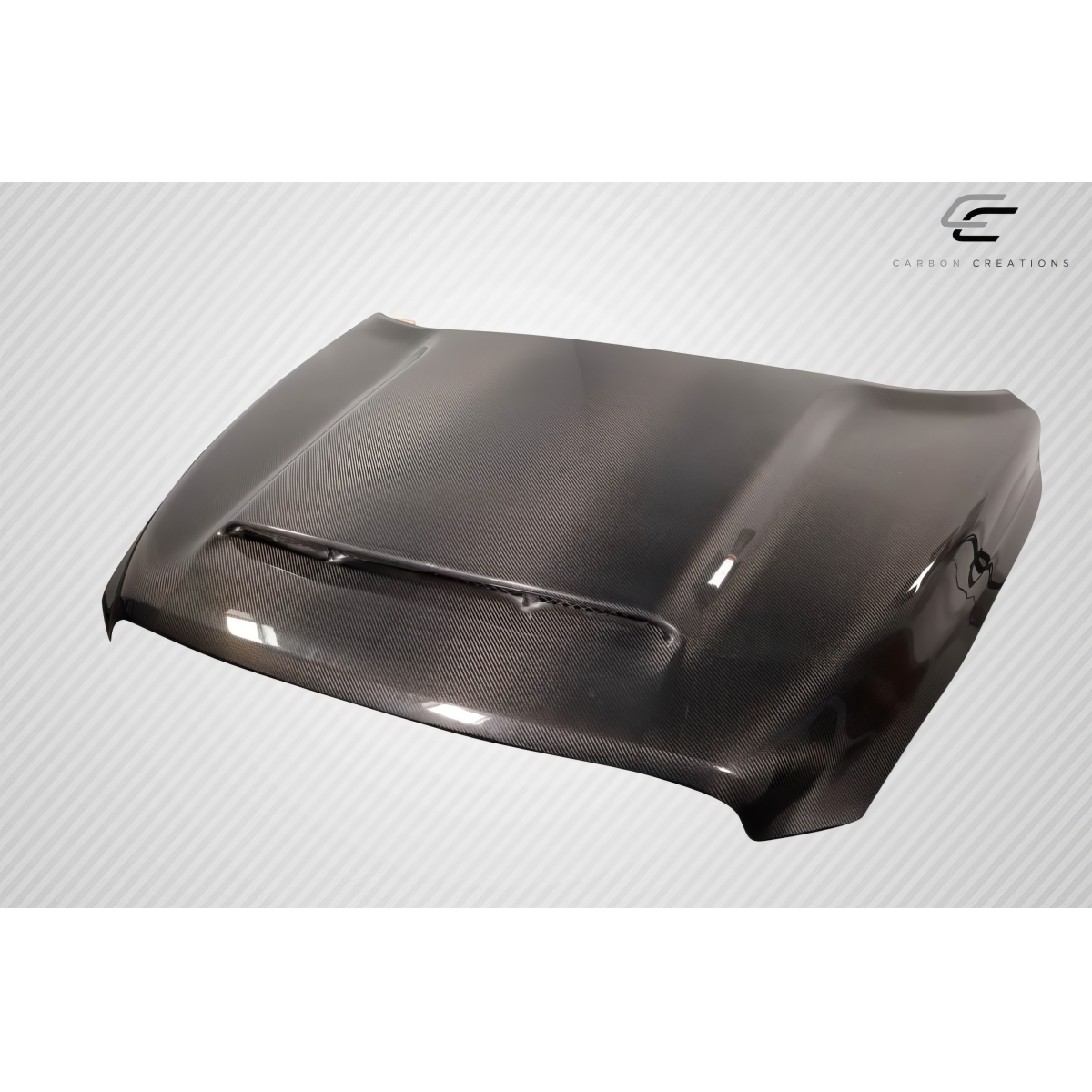 Modify your Dodge Ram 2009 with our Exterior/Hoods - The image shows the part from a top-down angle