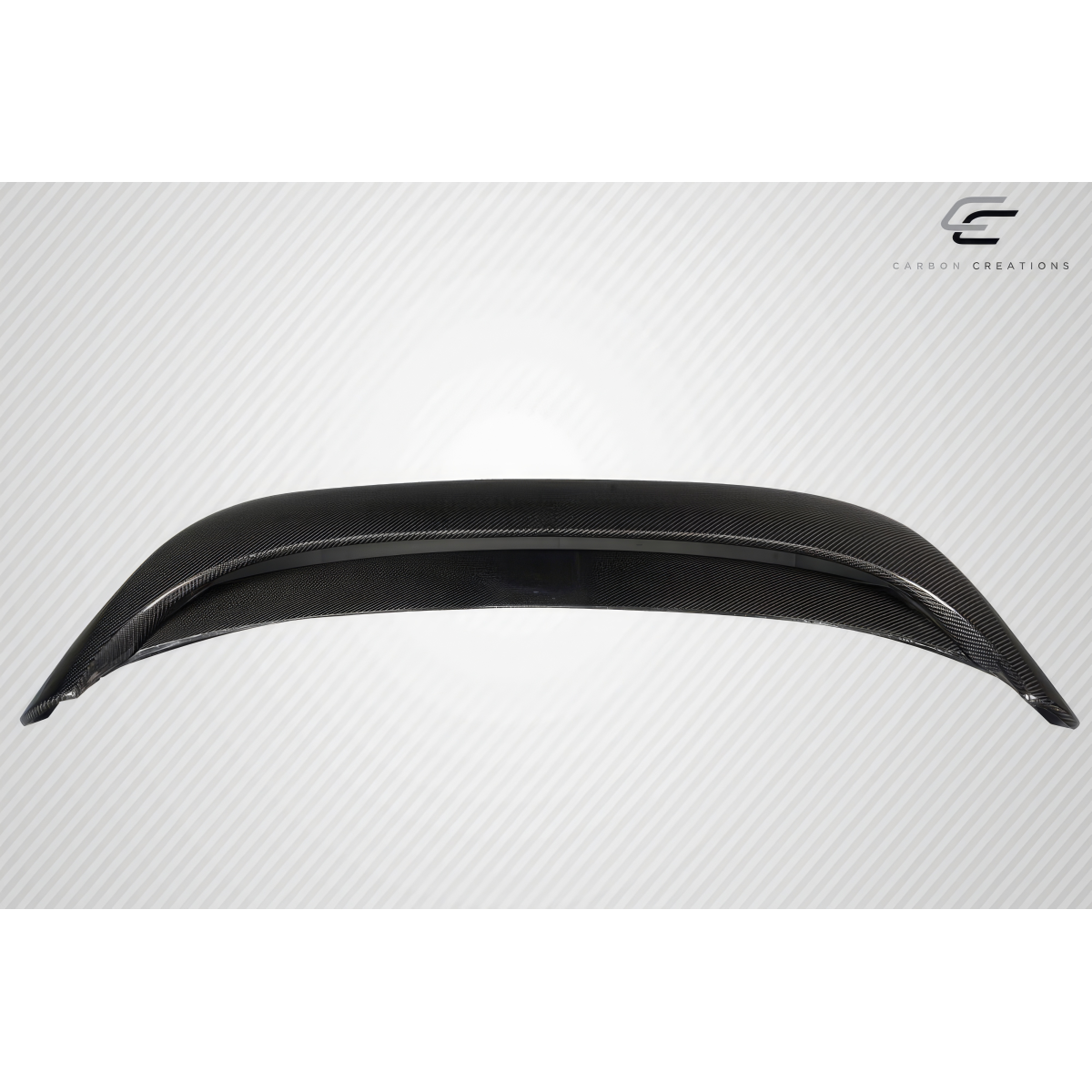 Modify your Mazda 3 2010 with our Exterior/Wings - Front view of a rear roof wing spoiler