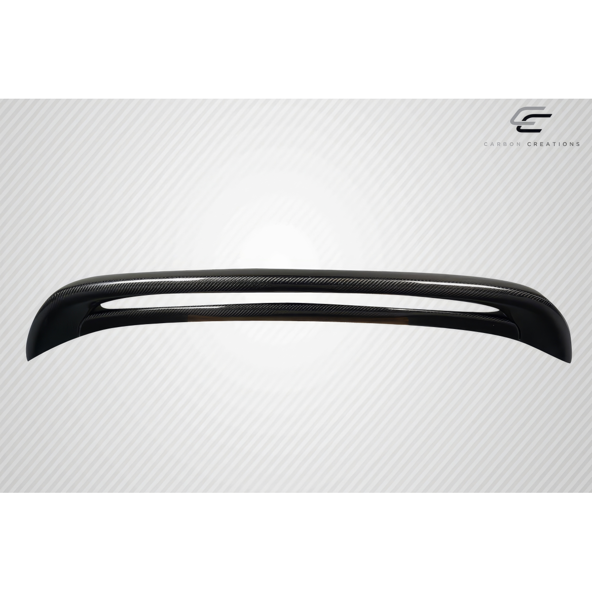 Modify your Mazda 3 2010 with our Exterior/Wings - Top view angle showing carbon fiber wing design