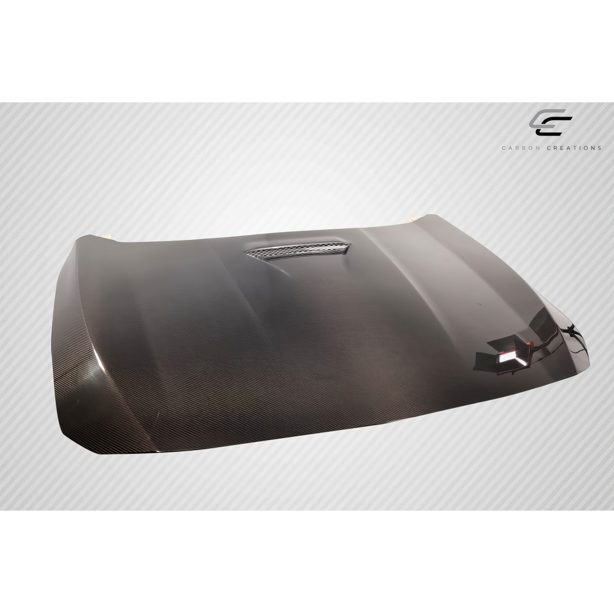 Modify your Honda Accord 2018 with our Exterior/Hoods - The part is viewed from a slight angle downward