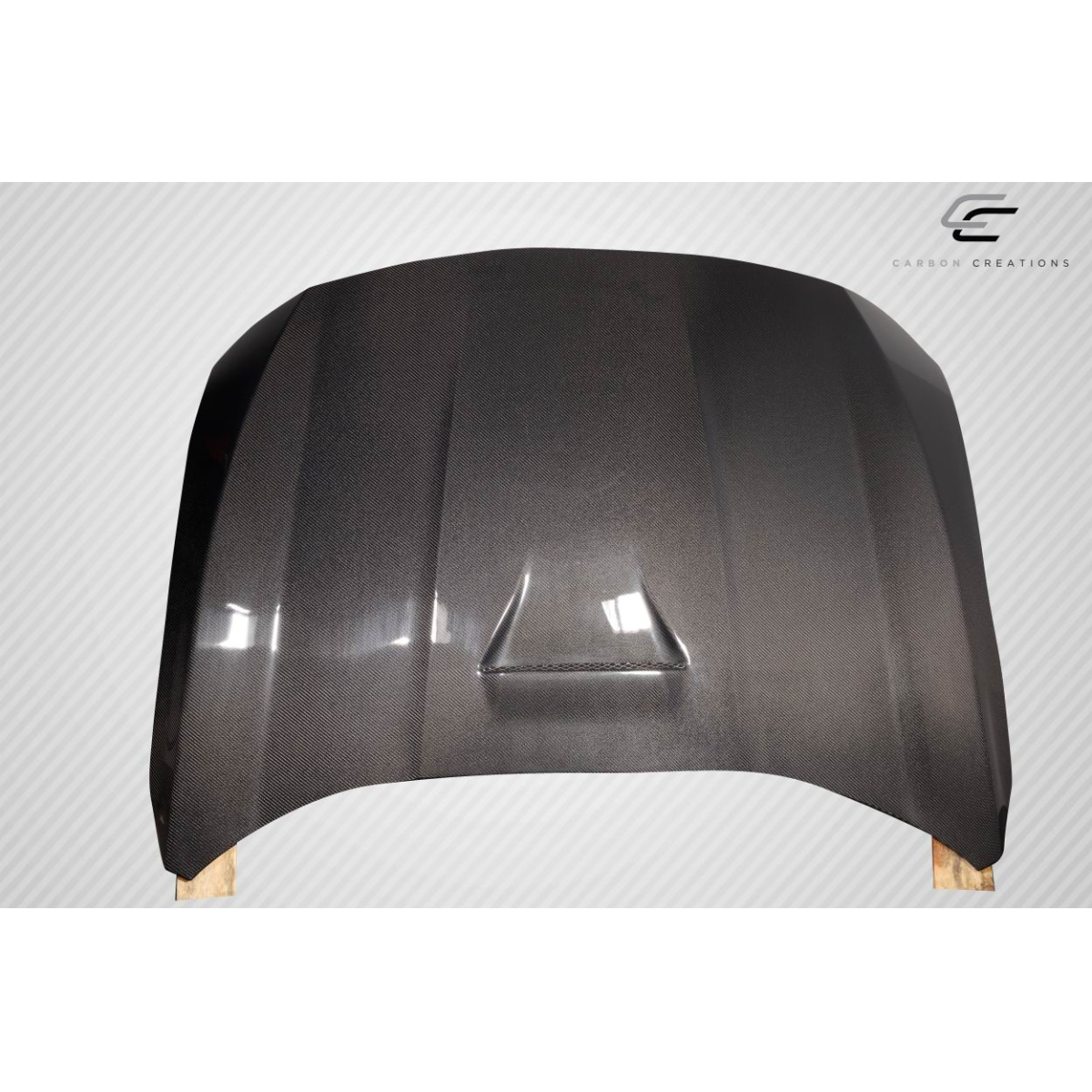 Modify your Honda Accord 2018 with our Exterior/Hoods - Viewed from the front at a slight angle