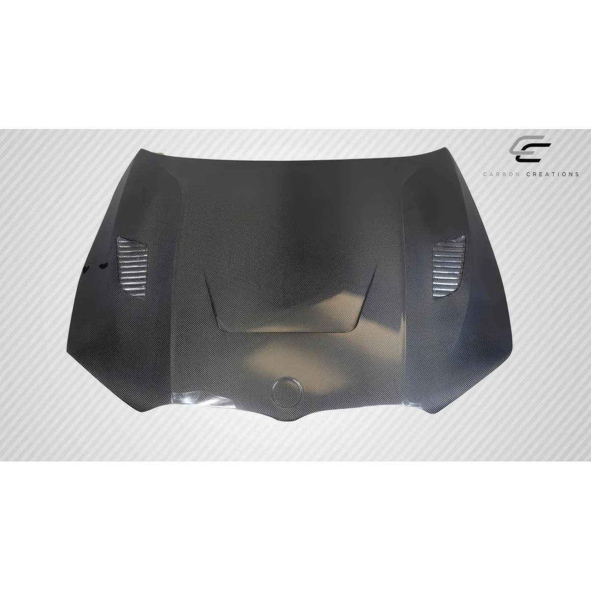 Modify your BMW 3-Series 2019 with our Exterior/Hoods - The part is shown from a frontal view