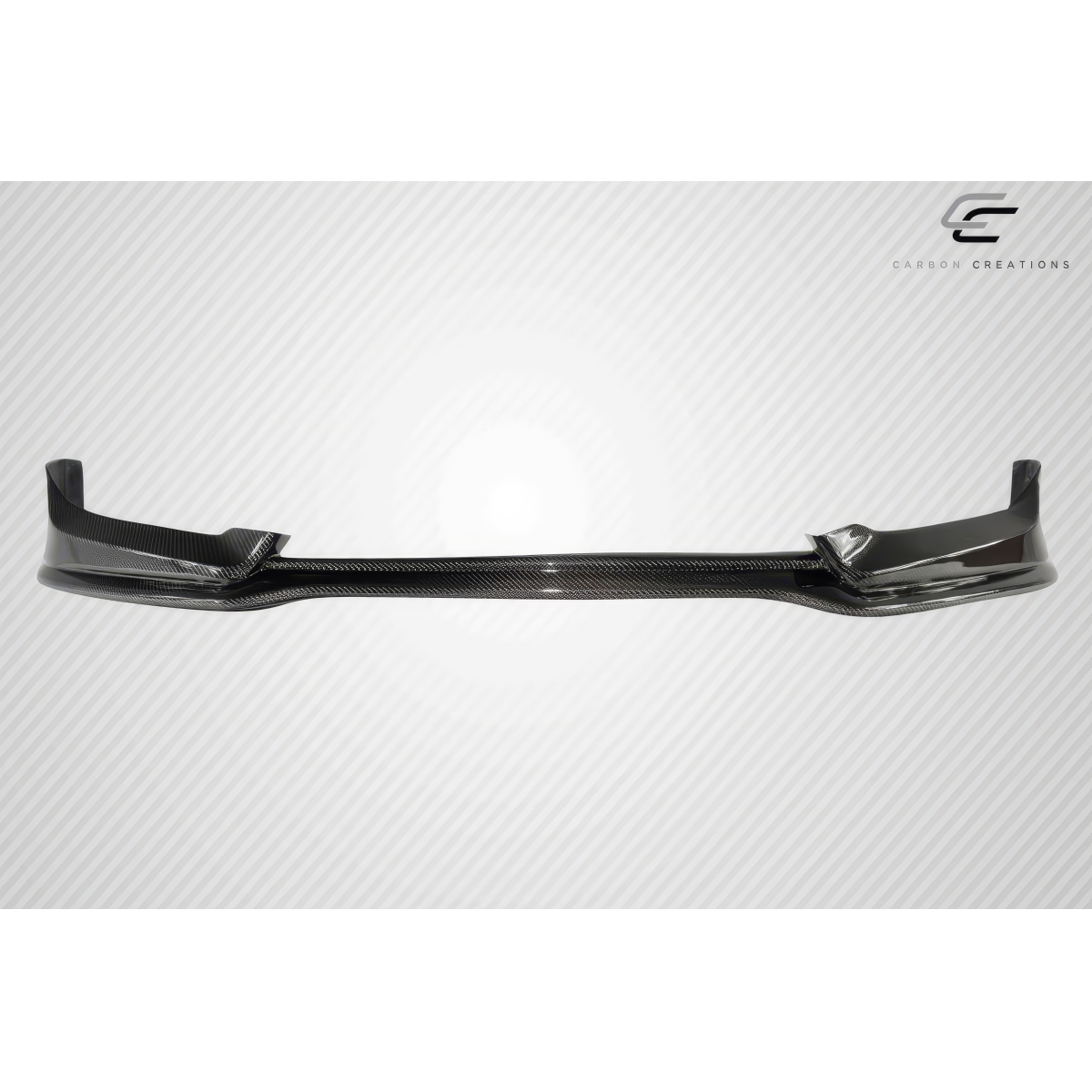 Modify your Honda Civic 2016 with our Exterior/Front Bumpers or Lips - Front view of front lip at straight angle