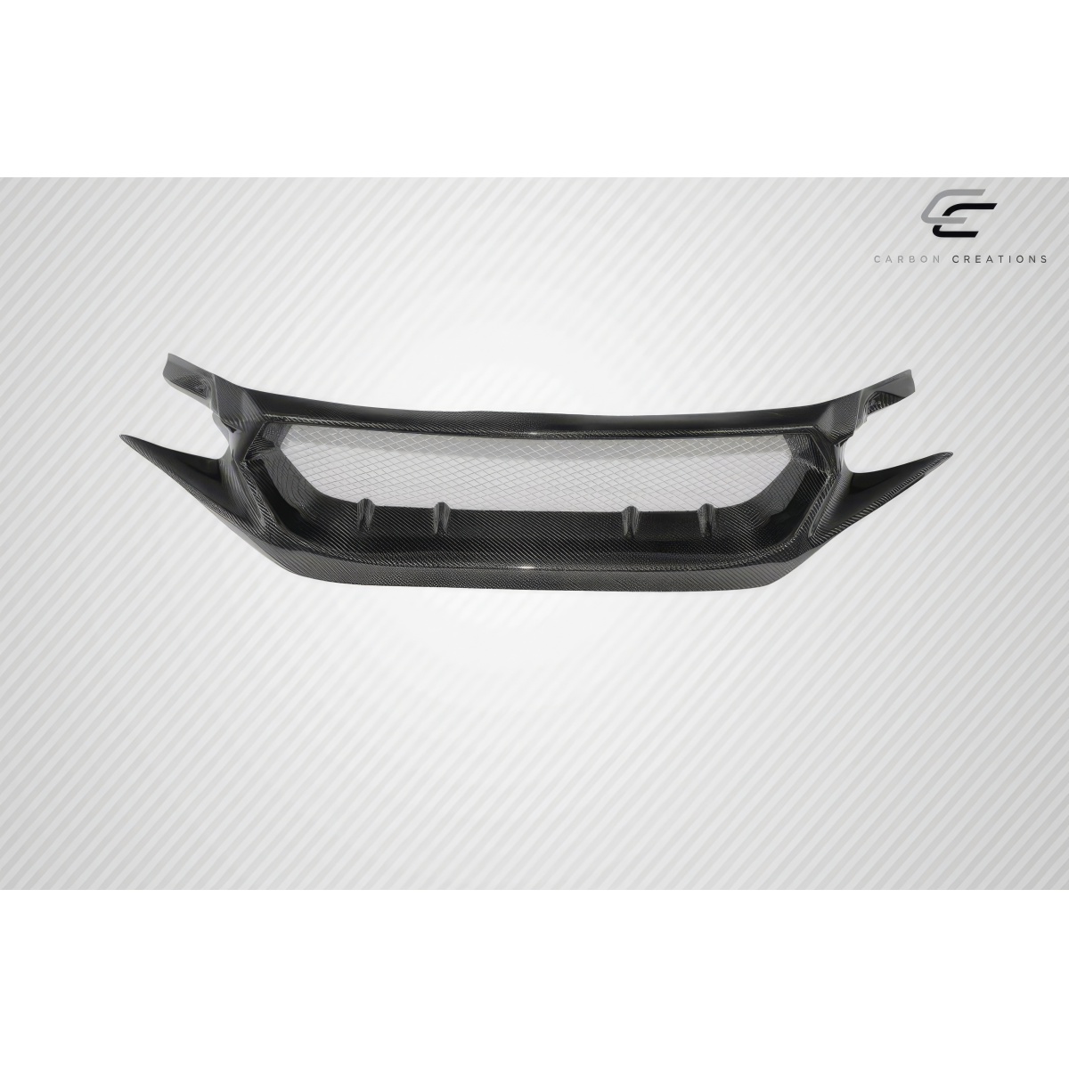 Modify your Honda Civic 2016 with our Exterior/Grilles - Front view at a slight angle upward