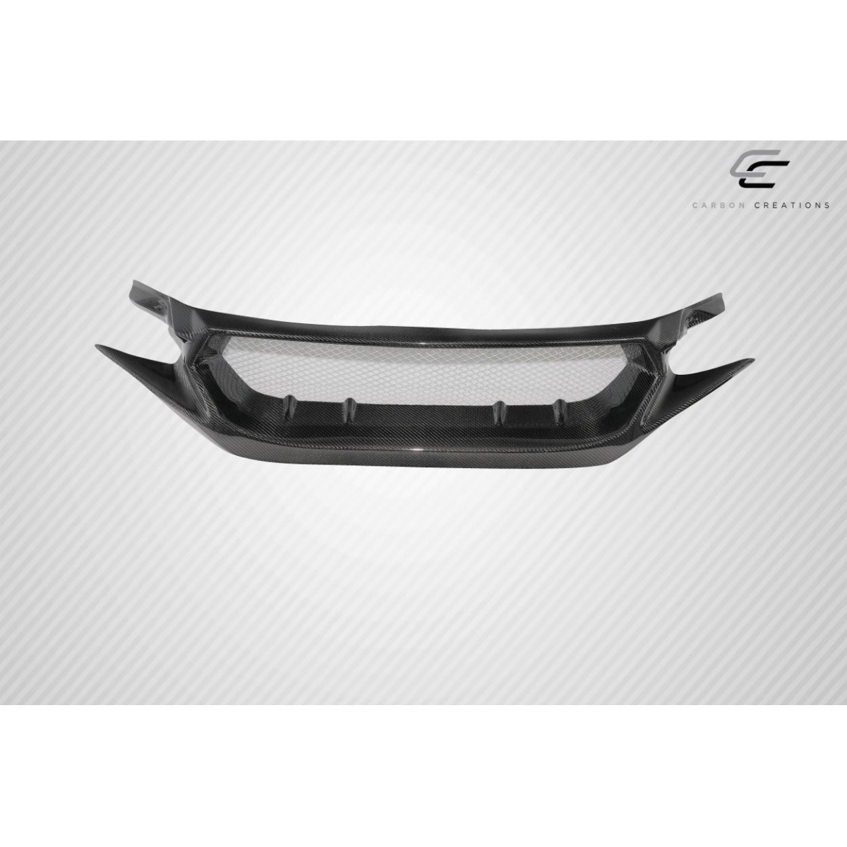 Modify your Honda Civic 2016 with our Exterior/Grilles - Front view of the grille at eye level