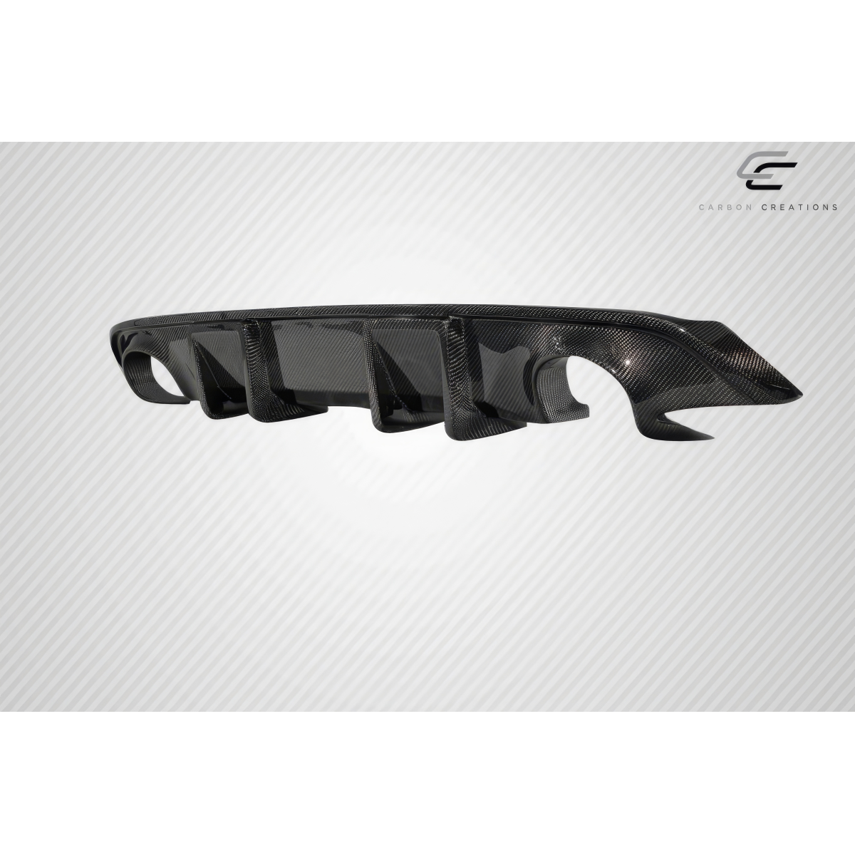 Modify your Infiniti J 2017 with our Exterior/Diffusers - Part shown at a slight upward angle from side