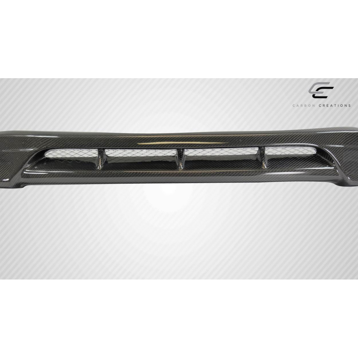 Modify your KIA Optima 2011 with our Exterior/Front Bumpers or Lips - Front view of a carbon fiber front lip spoiler