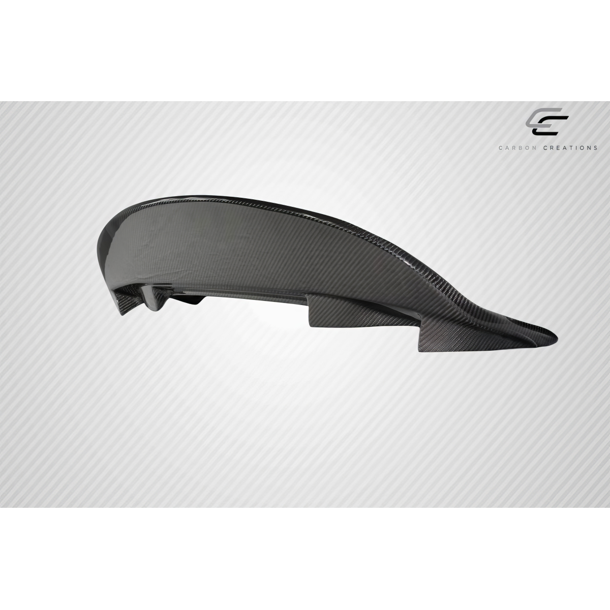 Modify your Nissan 370Z 2009 with our Exterior/Wings - Angled view of a rear wing spoiler