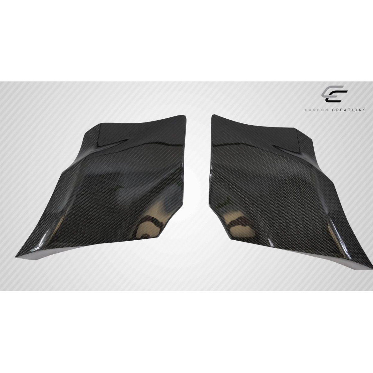 Modify your KIA Optima 2011 with our Exterior/Fenders - Angled view showcasing carbon fiber fender flares