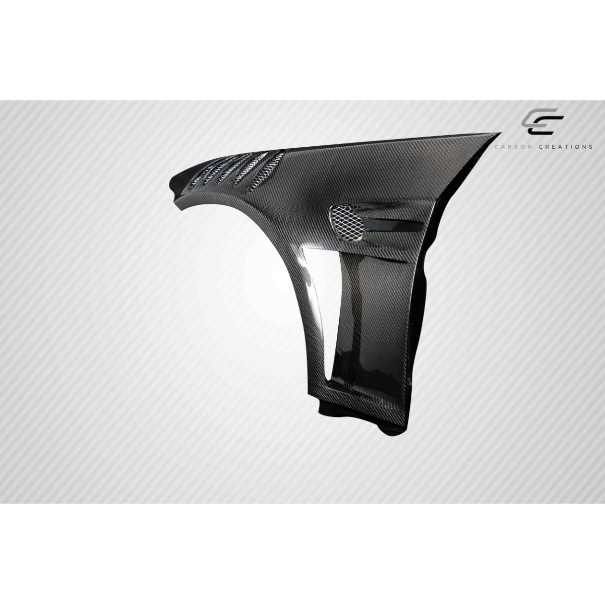 Modify your BMW M3 2008 with our Exterior/Fenders - Angled view from slightly above and to the side