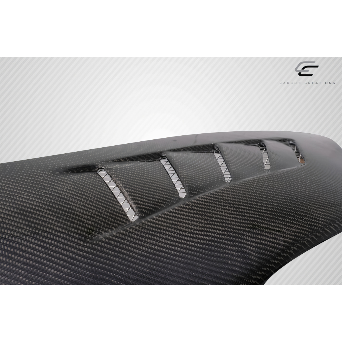 Modify your Honda S2000 2000 with our Exterior/Fenders - Angled view showcasing carbon fiber texture