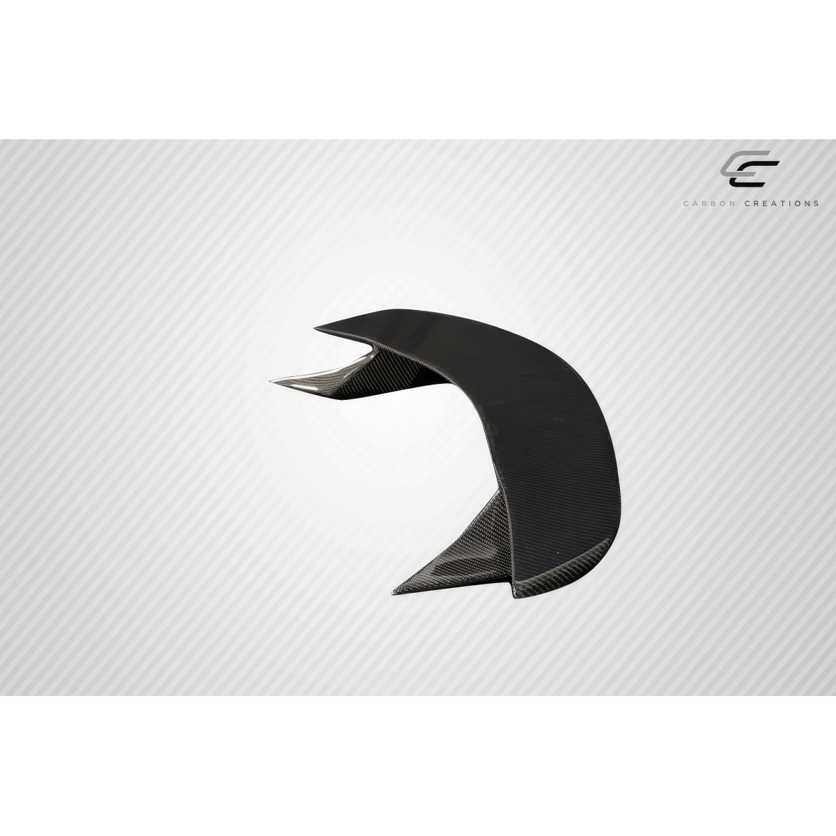 Modify your BMW i8 2014 with our Exterior/Wings - Part is shown at an angled top perspective