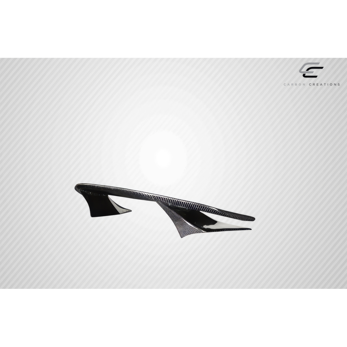 Modify your BMW i8 2014 with our Exterior/Wings - Side view of rear wing spoiler at slight angle