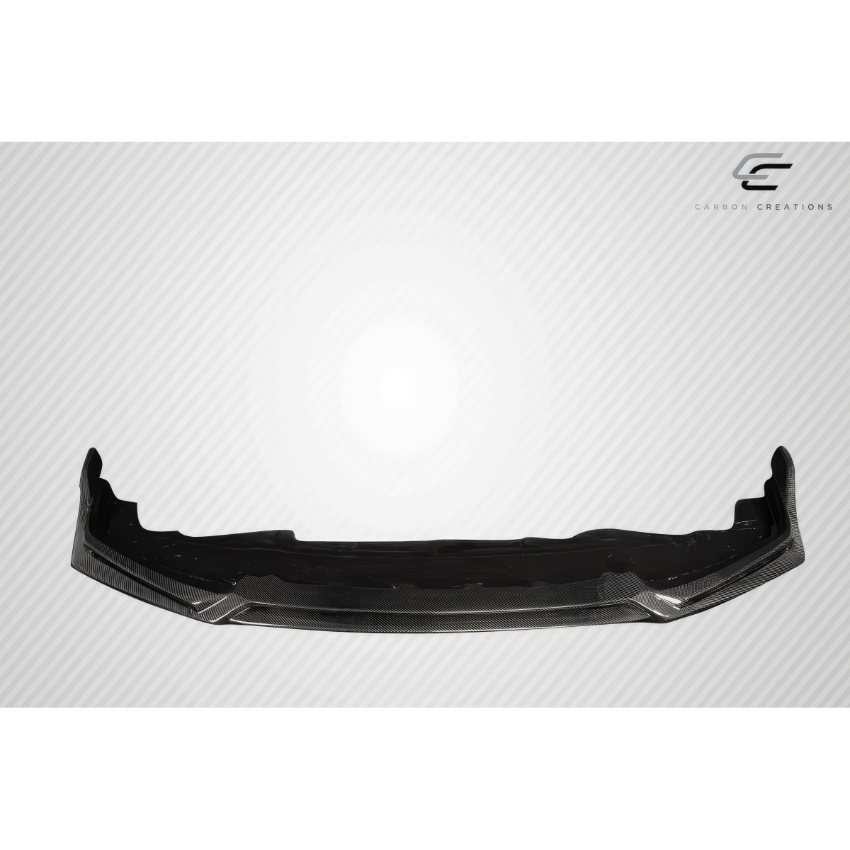 Modify your Honda Civic 2017 with our Exterior/Front Bumpers or Lips - Front view of the front lip spoiler