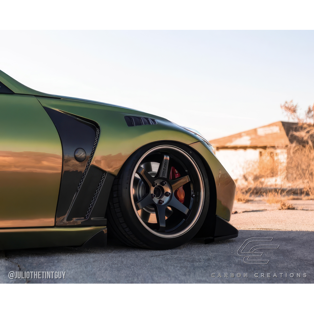 Modify your Nissan 370Z 2009 with our Exterior/Fenders - Image angle shows the side profile of the vehicle