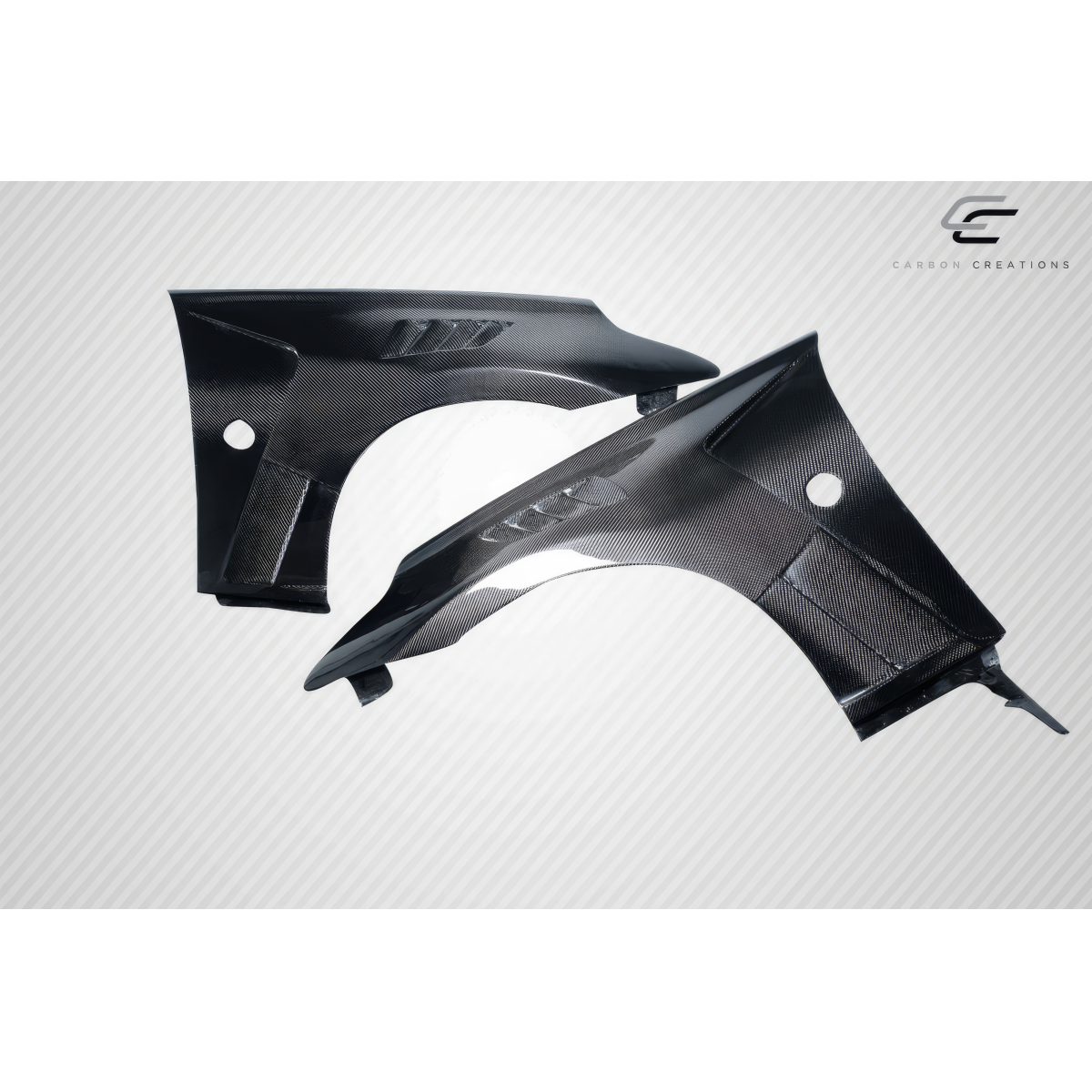 Modify your Nissan 370Z 2009 with our Exterior/Fenders - Part shown at an angled top view perspective