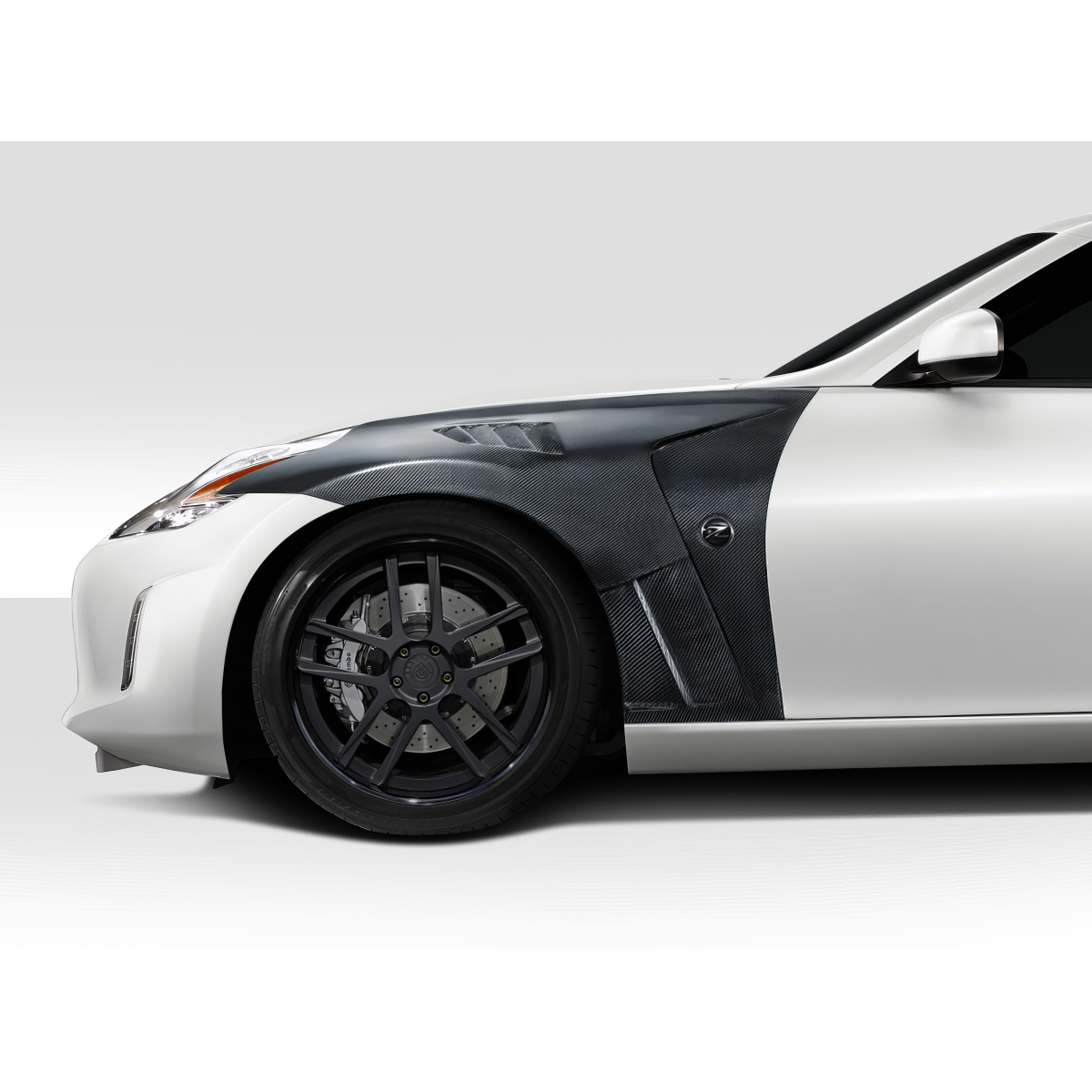 Modify your Nissan 370Z 2009 with our Exterior/Fenders - Viewed from the front passenger side angle