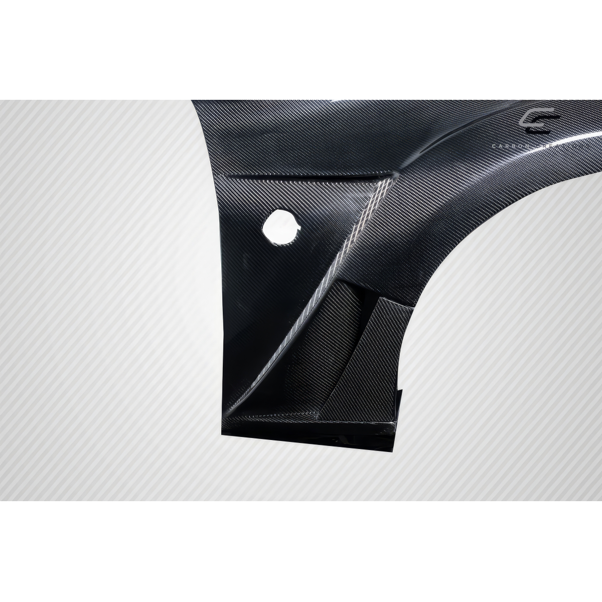 Modify your Nissan 370Z 2009 with our Exterior/Fenders - Part shown at an angled view from side