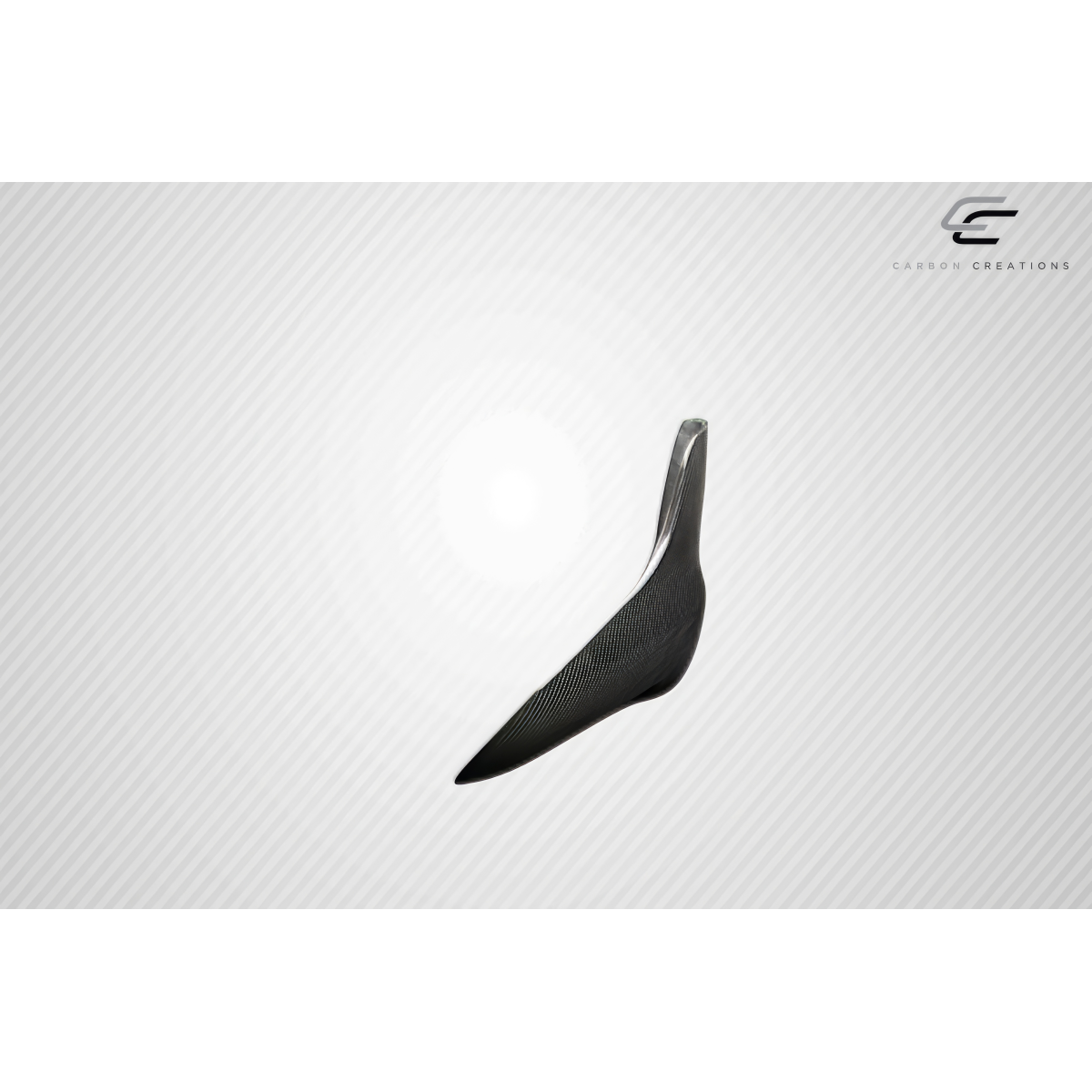 Modify your Mazda Miata 1999 with our Others - Angled view of a carbon fiber mud flap design