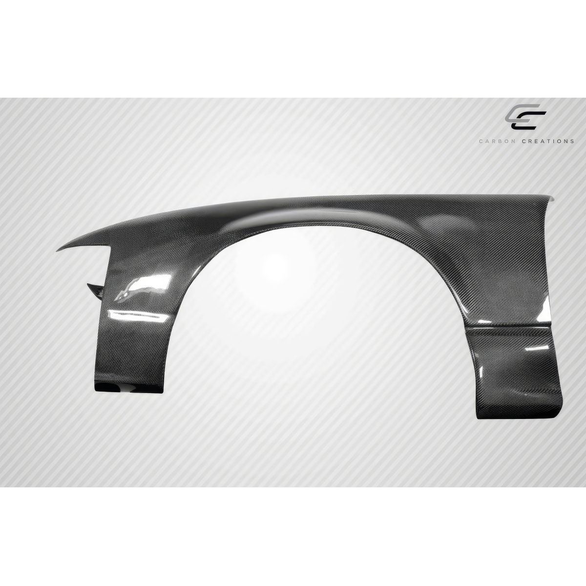 Modify your Nissan 240SX 1989 with our Exterior/Fenders - Viewed from the side angle showing the fender shape