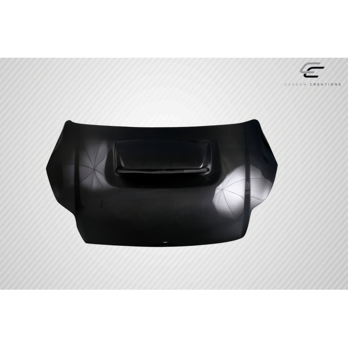 Modify your Ford Focus 2012 with our Exterior/Hoods - Top down angle of a car hood