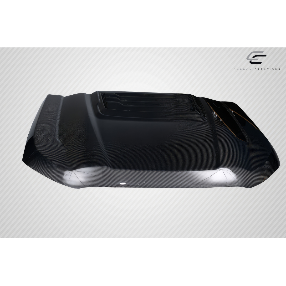 Modify your Ford Ranger 2019 with our Exterior/Hoods - Product shown from a top down angle