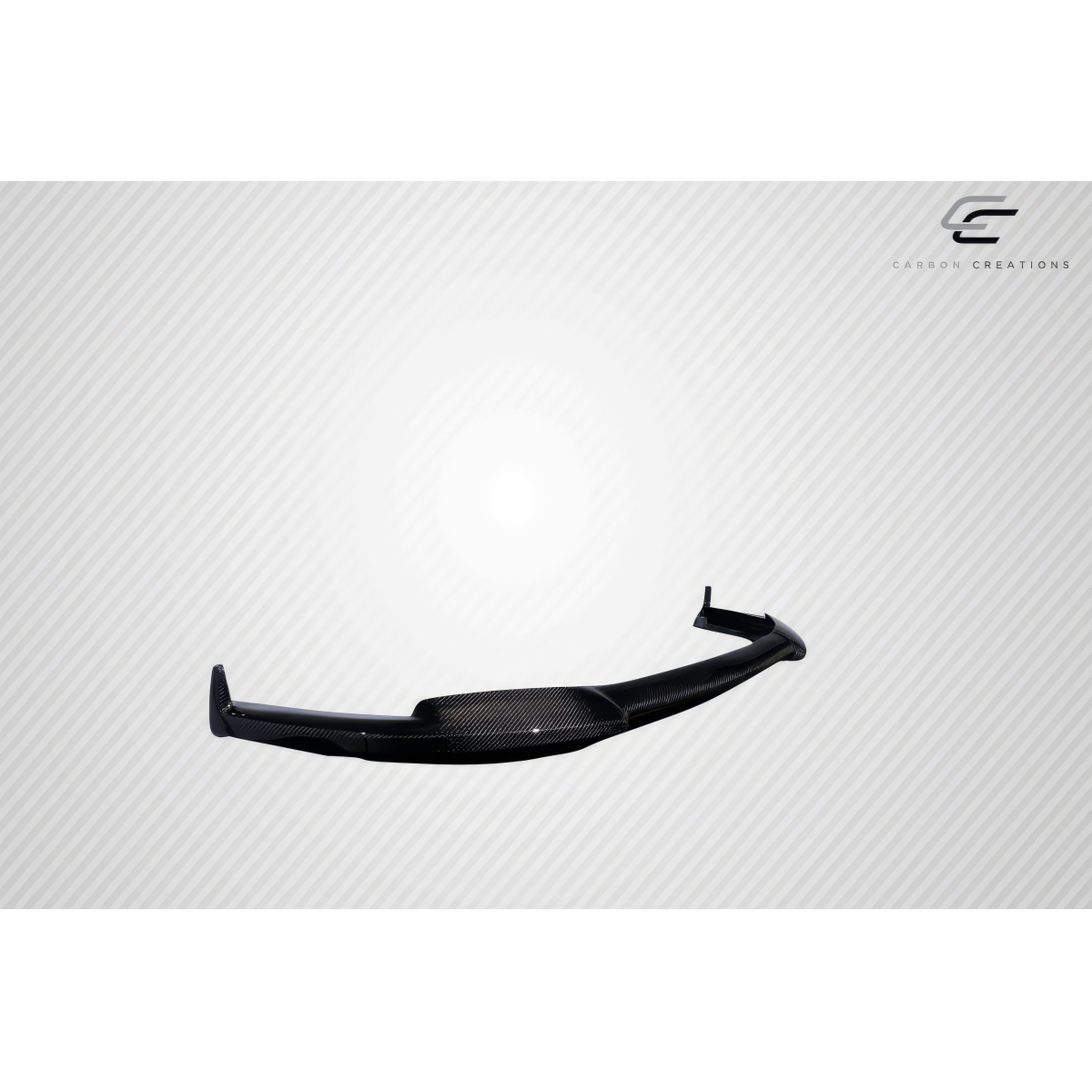 Modify your Ford Mustang 2018 with our Exterior/Front Bumpers or Lips - Front view angle of a car lip spoiler