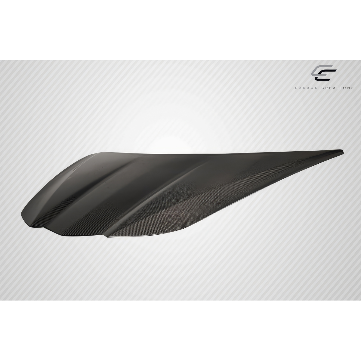 Modify your Chevrolet Corvette 2020 with our Exterior/Hoods - Part shown at a side angle