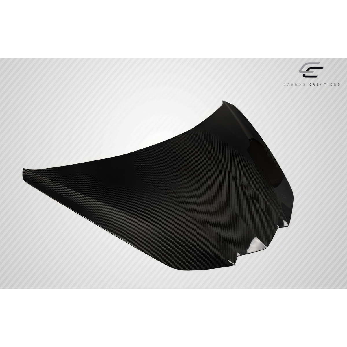 Modify your Chevrolet Corvette 2020 with our Exterior/Hoods - Viewed from a slight overhead angle