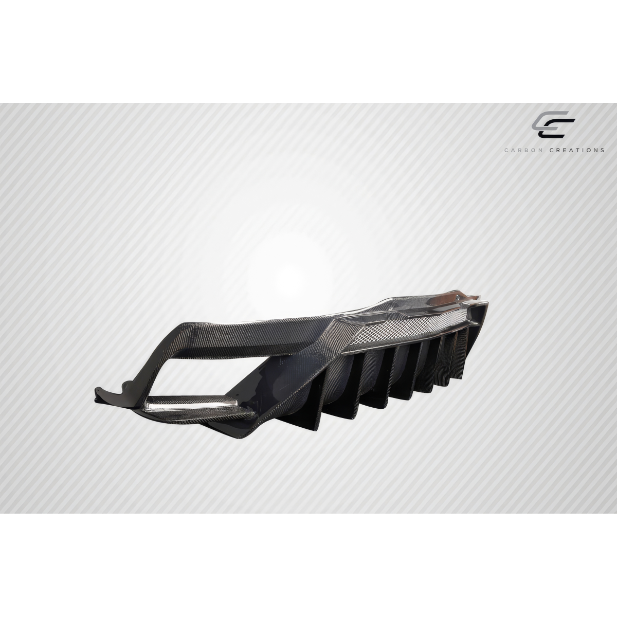 Modify your Chevrolet Corvette 2020 with our Exterior/Diffusers - Part shown at a side angle showcasing details