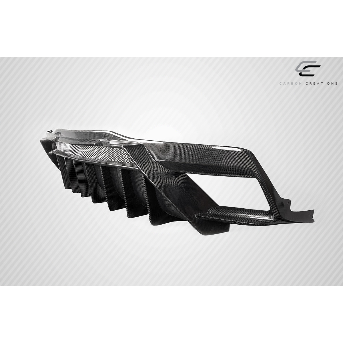 Modify your Chevrolet Corvette 2020 with our Exterior/Diffusers - The part is viewed at a slight angle from the side