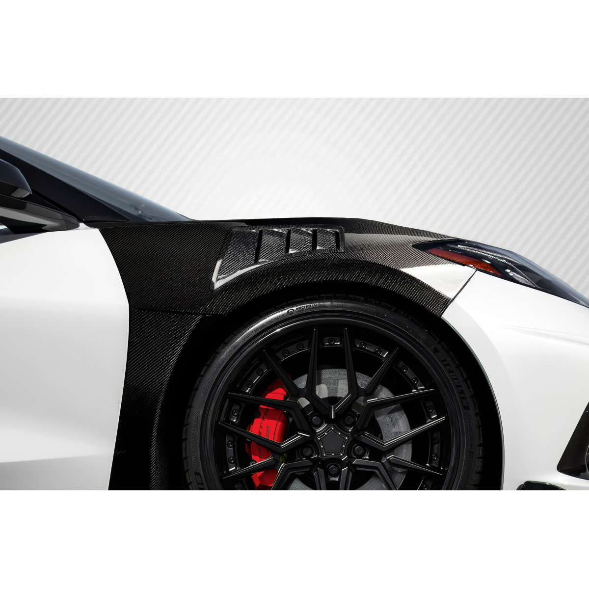 Modify your Chevrolet Corvette 2020 with our Exterior/Fenders - Angle of view is from the front side