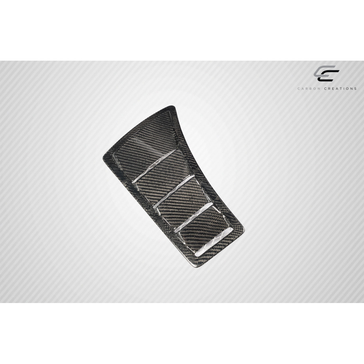 Modify your Chevrolet Corvette 2020 with our Exterior/Fenders - Top down view of carbon fiber fender vent part