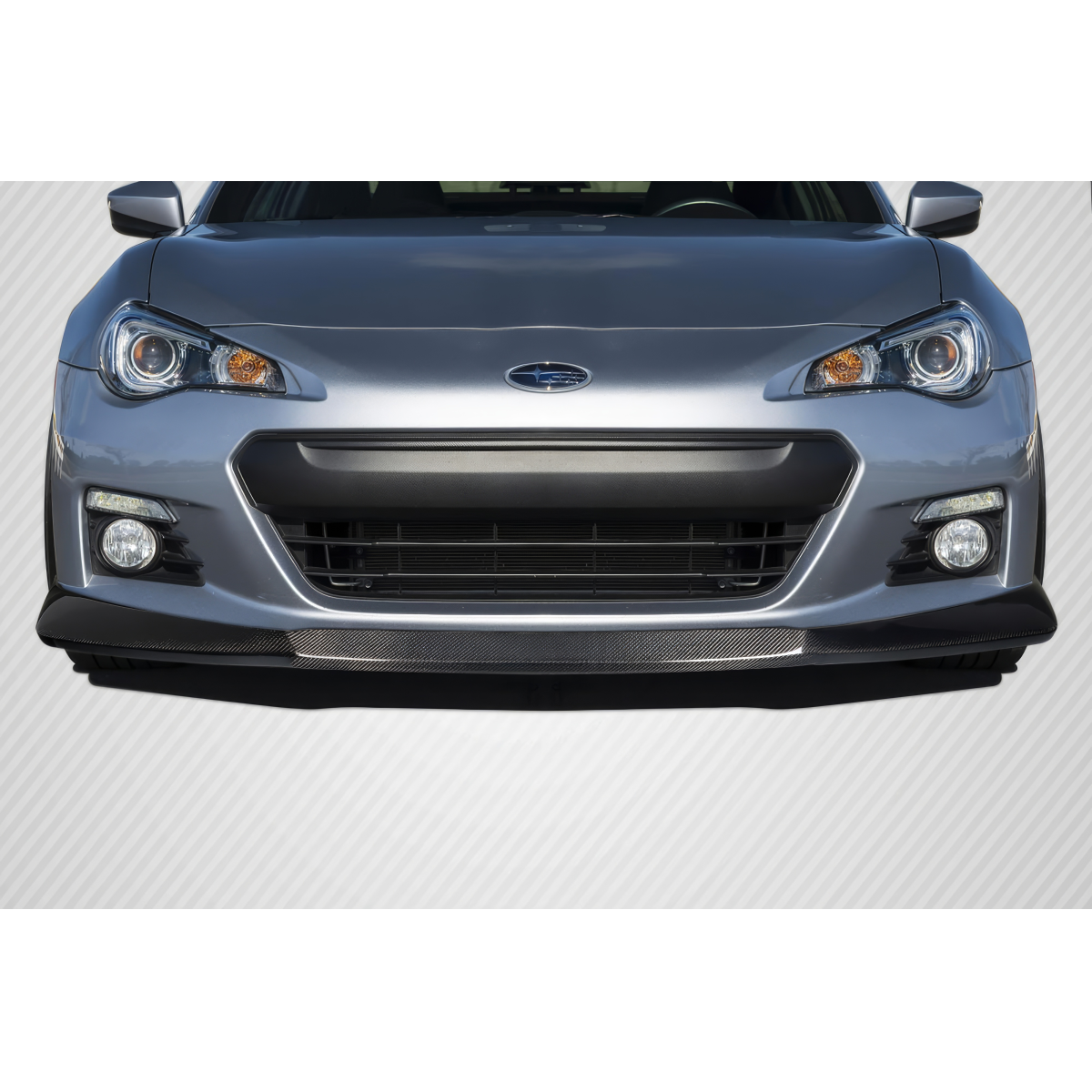 Modify your Subaru BRZ 2013 with our Exterior/Front Bumpers or Lips - Front view of Subaru BRZ at eye level angle