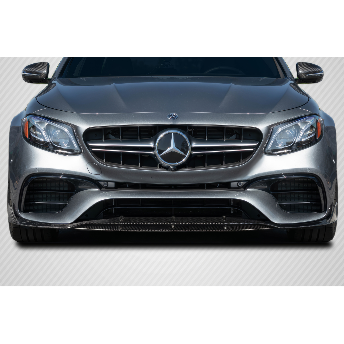 Modify your Mercedes-Benz C300 2015 with our Exterior/Front Bumpers or Lips - Front view of the vehicle at eye level angle