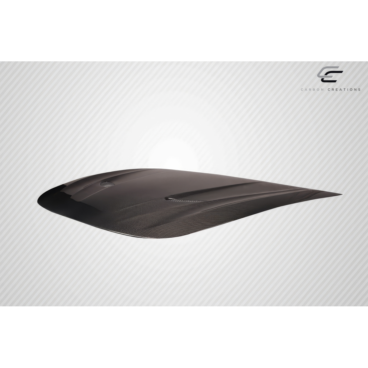 Modify your KIA Stinger 2018 with our Exterior/Hoods - Slightly elevated angle from the side